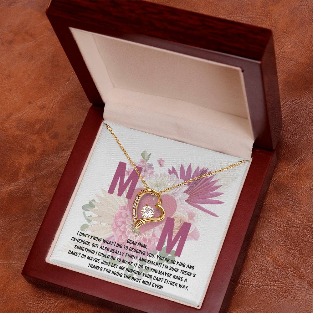 Best Mom Ever - Forever Love Necklace