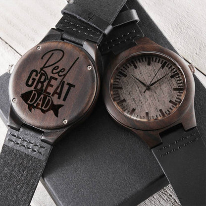 Timeless Father's Day: Personalized Wooden Watches for Dad's Signature Style
