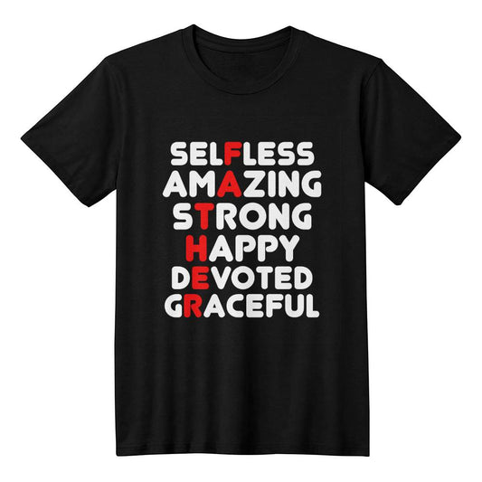 Amazing Father - Black T-shirt